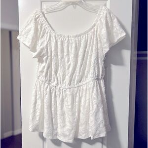 LANE BRYANT Textured Casual Blouse Women’s Size 14W/16W